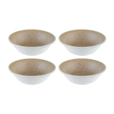 Bonna China Luca Salmon Matte dia.6.25" h:2" 13 oz. Round Salmon Porcelain Bowl (Set of 4)